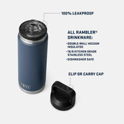 YETI x Collegiate Fandom Collection Spartans™ 26 oz Rambler® Water Bottle