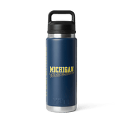 YETI x Collegiate Fandom Collection Wolverines™ 26 oz Rambler® Water Bottle
