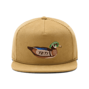YETI® Duck Corduroy Flat Brim Rope Hat